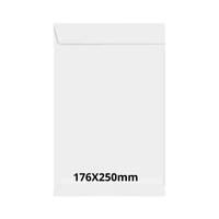 Foto do produto Envelope Saco Branco 176X250mm com 100unds
