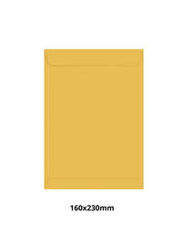 Foto do produto Envelope Saco Ouro 160x230mm com 100unds - Via Brasil