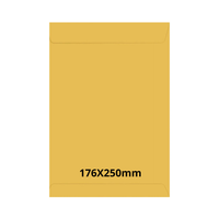 Foto do produto Envelope Saco Ouro 176X250mm com 100unds