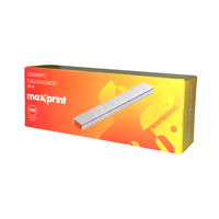 Foto do produto Grampo 26/6 com 5.000 unds Galvanizado - Maxprint