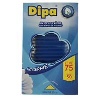 Foto do produto Haste Flexível  c/ 75unds ( Cotonete ) - Dipa