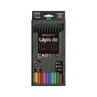 Foto do produto Lápis de Cor 12 Cores Carbon Redondo - Leo e Leo