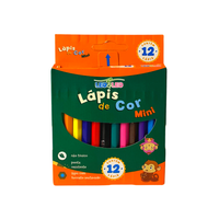 Foto do produto Lápis de Cor c/ 12 Cores Meio - Leo & Leo