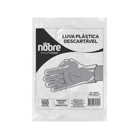 Foto do produto Luva Plástica com 100unds - Nobre