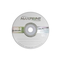 Foto do produto Midia De DVD-R 4.7gb x 120min x 16x Sem Envelope - Maxprint