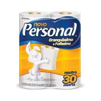 Foto do produto Papel Higiênico com 04 x 30mts Folha Simples - Personal