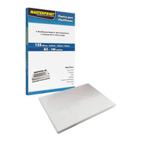 Foto do produto Plástico para Plastificação  A-3 x0,05m com 100fls - Masterprint