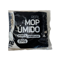 Foto do produto Refil Mop Úmido Ponta Dobrada com Cinta 290grs - Nobre