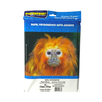 Foto do produto Papel para Foto Adesivo A-4 x 130grs x 50fls - Masterprint