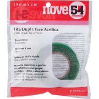 Foto do produto Fita Adesiva Espuma 19mm x 2mts - Nove54