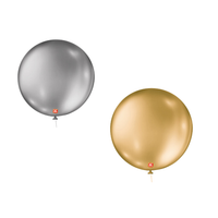 Foto do produto Balão Buffet Metal Tamanho 7 com 50unds - Artlatex