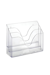 Foto do produto Organizador Triplo Office Cristal - Macxcril