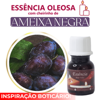 Foto do produto Essência Concentrada Ameixa Negra IB (Inspiração Boticário) - Oleosa (Base Dietilfitalato) Para Velas - 10Gr