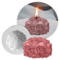 Foto do produto Forma de Silicone Provence Mini Buquê de Rosas
