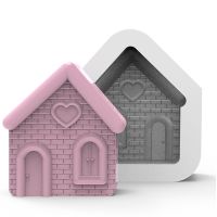Foto do produto Molde de Silicone Casinha com Textura de Tijolinhos