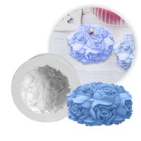 Foto do produto Forma de Silicone Provence Rosas 3D
