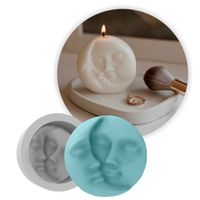 Foto do produto Forma de Silicone Lua e Sol Celestial