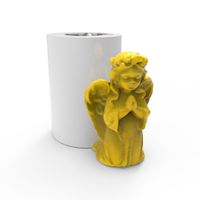 Foto do produto Molde de Silicone Anjinho Orando 3D para Lembrancinhas e Decorações
