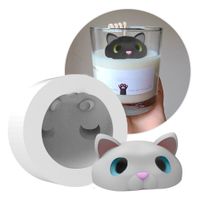 Foto do produto Molde de Silicone Gato Escondido 3D