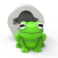 Foto do produto Molde de Silicone Sapo Inteiro 3D