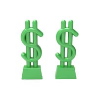 Foto do produto Forma de Silicone Cifrão Dinheiro Cash Money 3D