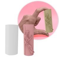 Foto do produto Forma de Silicone Mini Zé Pilintra Cilíndrico 3D