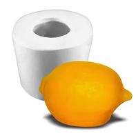 Foto do produto Molde de Silicone Limão Siciliano Pequeno 3D