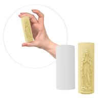 Foto do produto Forma de Silicone Mini Vela de Sete Dias Virgem Maria