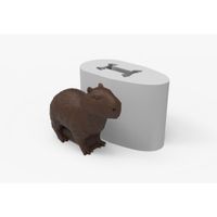 Foto do produto Forma de Silicone Animal Capivara