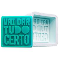 Foto do produto Forma de Silicone Vai Dar Tudo Certo