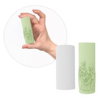 Foto do produto Forma de Silicone Mini Vela de Sete Dias Sagrada Família Modelo 2