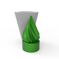 Foto do produto Molde de Silicone Arvore de Natal Geométrica Modelo 01