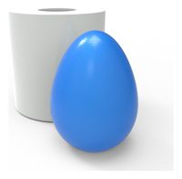 Foto do produto Molde de Silicone Ovo de Pascoa Liso