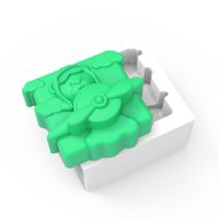Foto do produto Molde de Silicone Ursinho Aviador Masculino
