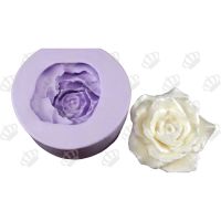 Foto do produto Molde de Silicone Rosa Damascena