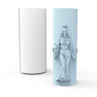 Foto do produto Molde de Silicone Iemanjá Vela de Orixá
