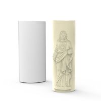 Foto do produto Molde de Silicone Jesus Cristo Vela de Sete Dias