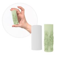 Foto do produto Forma de Silicone Mini Vela de Sete Dias Cosme e Damião