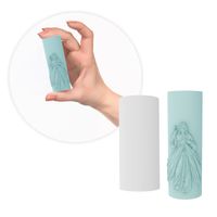 Foto do produto Forma de Silicone Mini Vela de Sete Dias Jesus Misericordioso