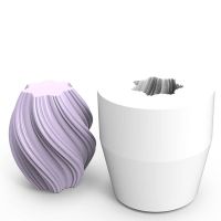 Foto do produto Forma de Silicone Espiral Geométrico