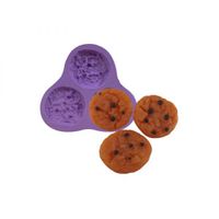 Foto do produto Molde de Silicone Cookies 3Cav.