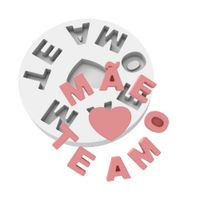Foto do produto Forma de Silicone Mãe Te Amo 9 Cavidades