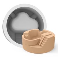 Foto do produto Forma de Silicone Pista de Skate