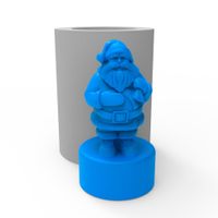 Foto do produto Molde de Silicone Papai Noel C/ Saco de Presentes- Pequeno