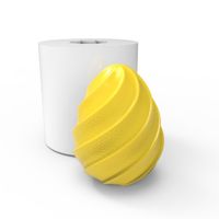 Foto do produto Molde de Silicone Ovo de Páscoa Espiral