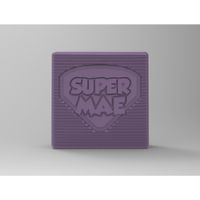 Foto do produto Molde de Silicone Barra Super Mãe
