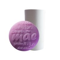 Foto do produto Molde de Silicone Redondo P Mãe-Amor-dedicação Peq.