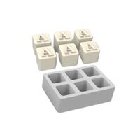 Foto do produto Forma de Silicone Lembrancinha 6 Letra Inicial Alfabeto A a Z