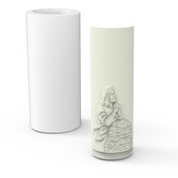 Foto do produto Molde de Silicone Jesus Cristo Orando Vela de Sete Dias