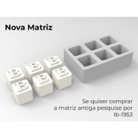 Foto do produto Forma de Silicone Lembrancinha 6 Cavidades